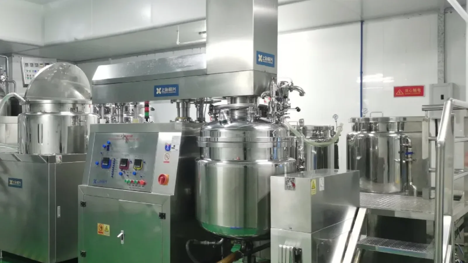 Detailed view of perfume liquid compounding equipment, relevant to EDP vs EDT vs extrait
